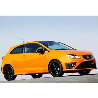 Боковые Пороги DPT V-1 (Coupe, Черный Глянец) Seat Ibiza 2010-2017 гг. фото 3