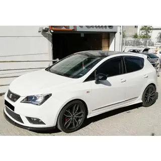 Боковые Пороги DPT V-3 (Черный Глянец) Seat Ibiza 2017- гг. фото 3