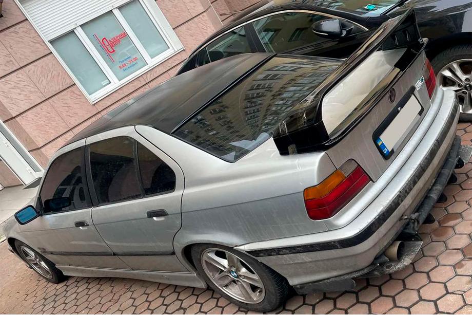 BMW 3 серия E36 1990-2000 гг. Спойлер DPT (для SD/Coupe, грунтованный под покраску) Image