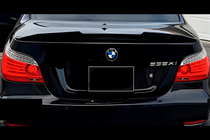 BMW 5 серия E60/E61 2003-2010 гг. Спойлер PSM-Style (Черный Глянец) фото 1