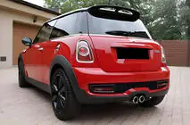 Mini Clubman R55/R56 2007-2014 гг. Спойлер DPT R56 (Черный Глянец) фото 1