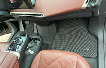 BMW iX (I20) 2022 2022- гг. Коврики EVA V-1 (Черный) фото 4