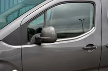 Opel Combo 2019- гг. Окантовка окон Omsa Line (2 шт, нержавейка) фото 5