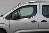 Opel Combo 2019- гг. Окантовка окон Omsa Line (2 шт, нержавейка) фото 2
