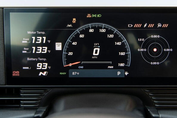 Обзор 650-сильного электрического Hyundai IONIQ 5 N фото 7