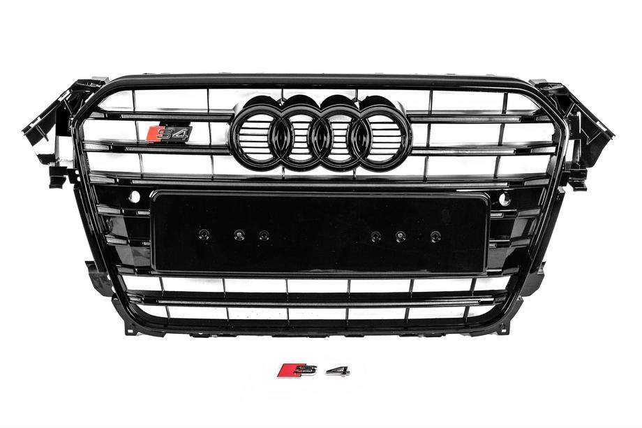 Audi A4 B8 2007-2015 гг. Передняя Черная Решетка S-Style (2012-2015) Image