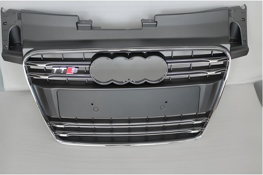 Audi TT 2006-2014 гг. Передняя решетка S-Style (2008-2014, черная с хромом) Image