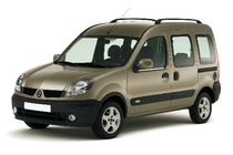 Renault Kangoo 1998-2008 гг. Наружные молдинги окон (2 шт., нержавейка) Carmos - Турецкая Нержавеющая Сталь фото 1