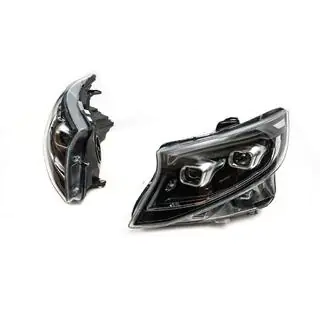 Передние фары 2025 Design LED (для Vito, 2 шт) Mercedes Vito/V-class W447 2014- гг. фото 2
