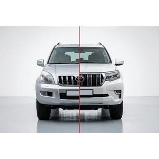 Комплект рестайлинга в Toyota Land Cruiser Prado 150 2017+ Toyota Land Cruiser Prado 120 2002-2009 гг. фото 1