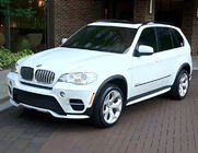 BMW X5 E70 2007-2013 гг. Накладка-сплиттер на передний бампер (для 2010-2013 Base, под покраску) фото 9