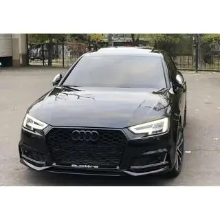 Решётки противотуманных фар с отверстием RS-Style (2015-2019, 2 шт., Чёрный) фото 2