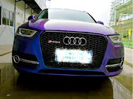 Audi Q3 2011-2019 гг. Передняя решетка радиатора RSQ3 (2011-2015, черная) фото 1