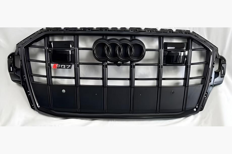 Audi Q7 2015–2026 гг. Передняя решетка RSQ-Style (2020+, Черный Глянец) Фото 1