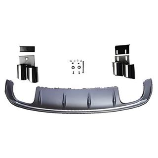 Задний диффузор V-1 (для S/S-Line, 2012-2020) Audi A3 2012-2020 гг.