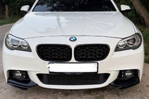 BMW 5 серия F10/F11 2010–2016 гг. Ноздри Diamond Black (Черный Глянец) фото 2