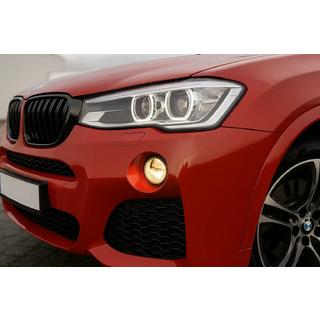 BMW X4 F-26 2014-2018 Ноздри M-Look (черный глянец)