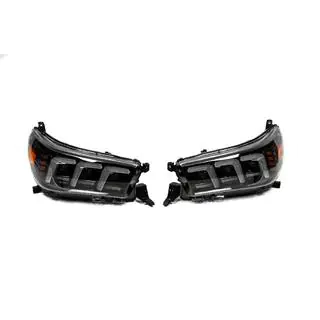 Передние фары Lexus Design V2 2015-2019 (комплект 2 шт) Toyota Hilux 2015- гг. фото 4