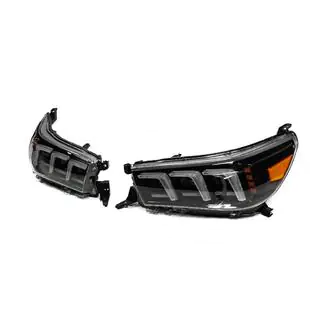 Передние фары Lexus Design V2 2015-2019 (комплект 2 шт) Toyota Hilux 2015- гг. фото 3