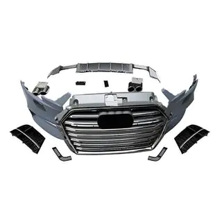 Передний бампер RS-Style V-2 (HB/Sedan, 2016-2020)