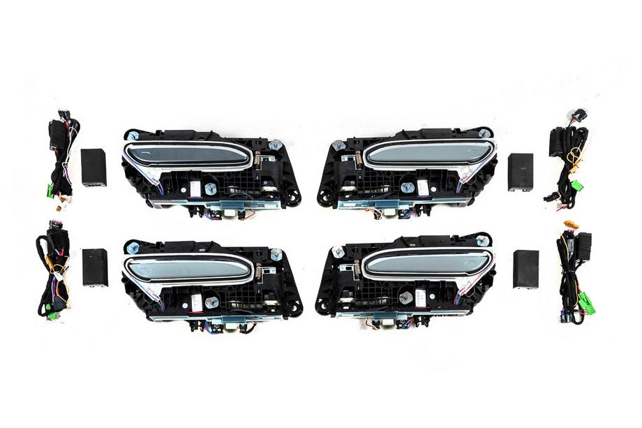 Mercedes S-class W221 2005-2013 гг. Комплект рестайлинга в W223 Maybach (с дверными ручками и вставками) Фото 9