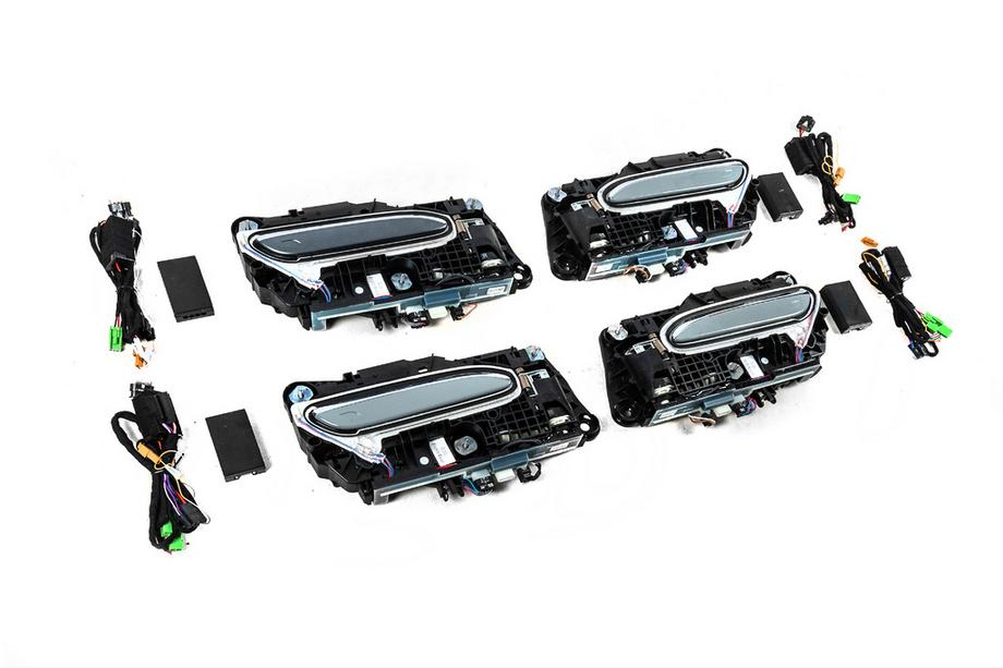 Mercedes S-class W221 2005-2013 гг. Комплект рестайлинга в W223 Maybach (с дверными ручками и вставками) Фото 27