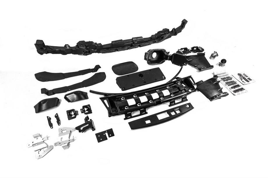 Mercedes S-class W221 2005-2013 гг. Комплект рестайлинга в W223 Maybach (с дверными ручками и вставками) Фото 54