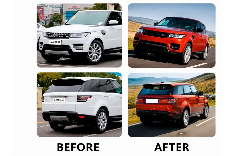 Range Rover Sport 2014-2022 гг. Комплект обвеса Black Pack (2013-2017) Image