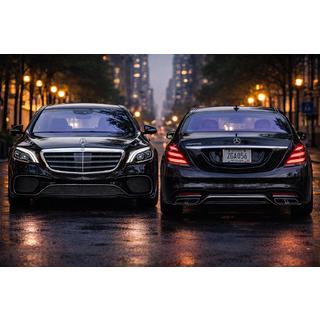 Комплект обвеса S65 AMG (2018-Restyling) Mercedes S-class W222 2013-2022 гг. фото 1