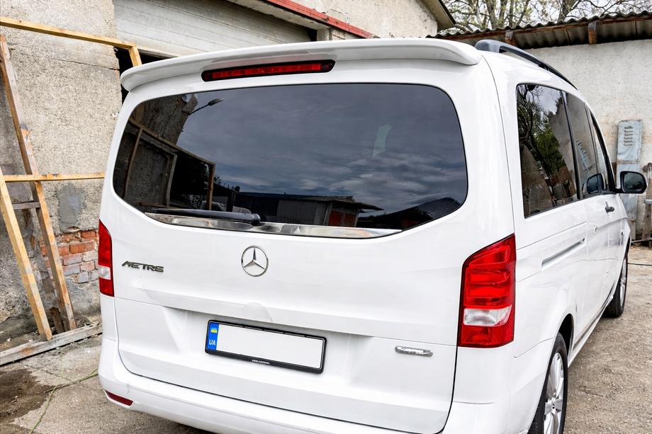 Mercedes Vito/V-class W447 2014- гг. Спойлер ABS (Белый Глянец) Image
