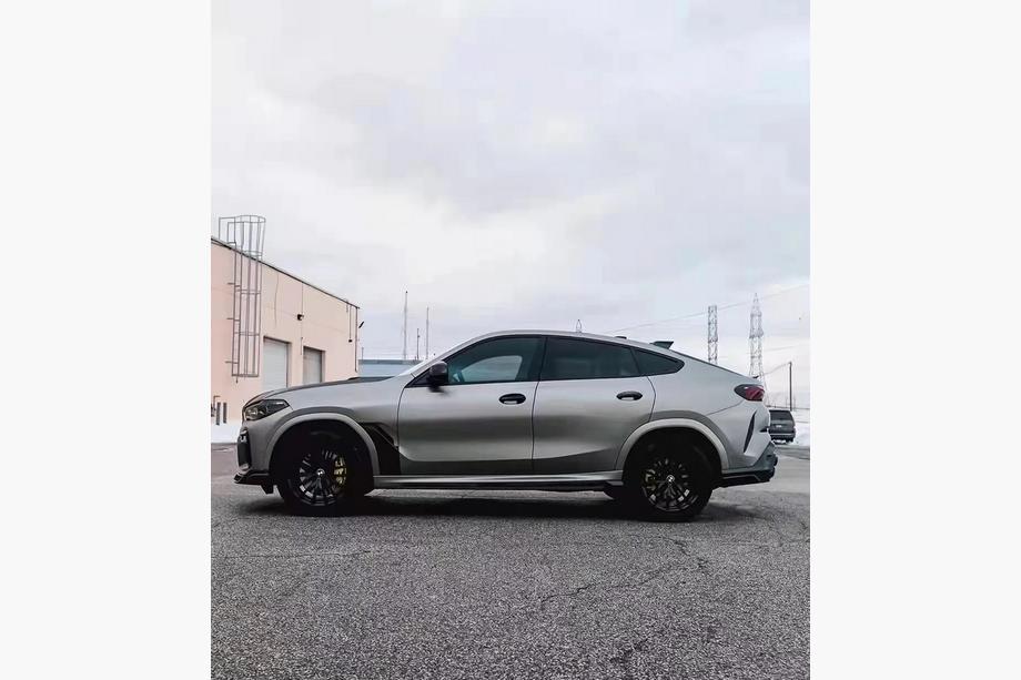 BMW X6 G06 2019–2027 гг. Комплект обвеса с капотом Carbon V2 (2018-2022) Фото 4