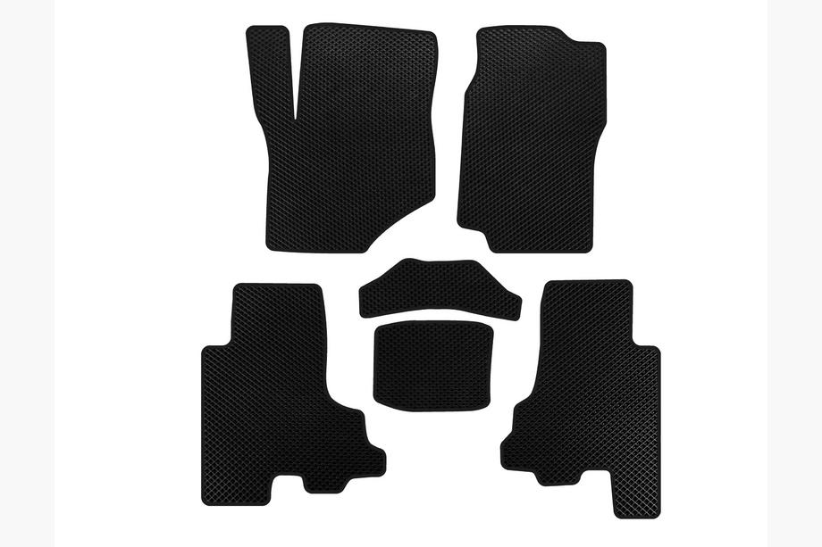 Chevrolet Trailblazer 2002-2012 гг. Коврики EVA (Черный) Image