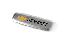 Chevrolet Алюминиевый шильдик для ковриков (1 шт) фото 1