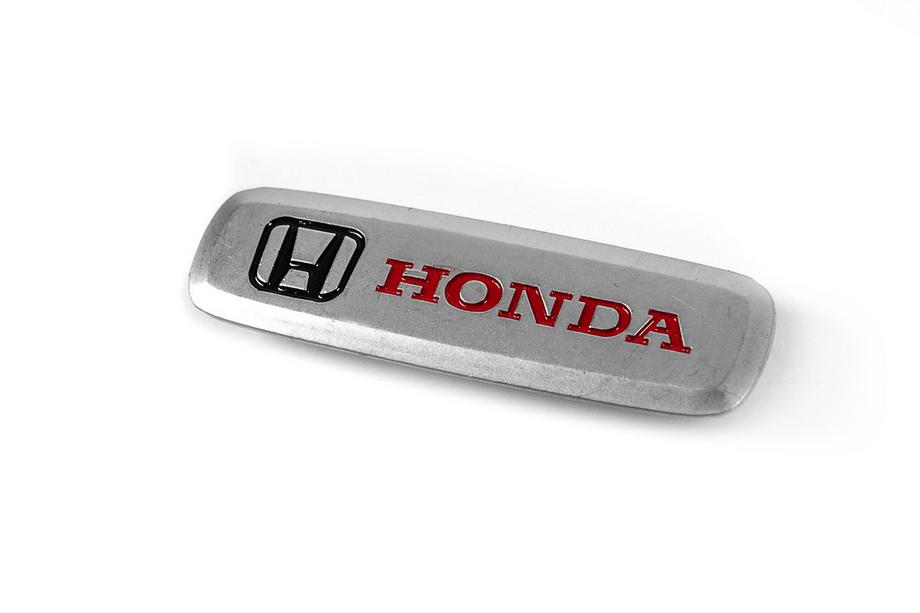 Honda Алюминиевый шильдик для ковриков (1 шт) Image