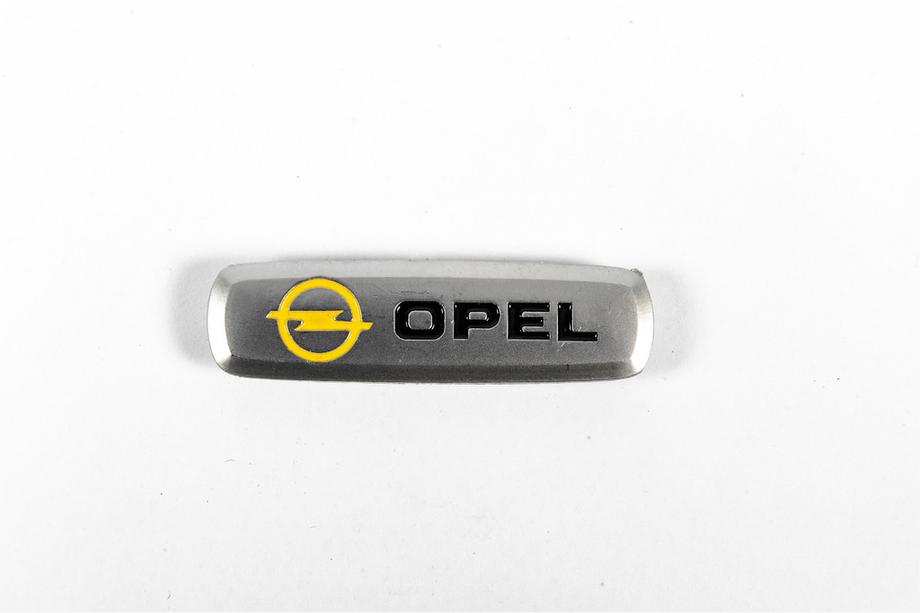 Opel Алюминиевый шильдик для ковриков (1 шт) Фото 3