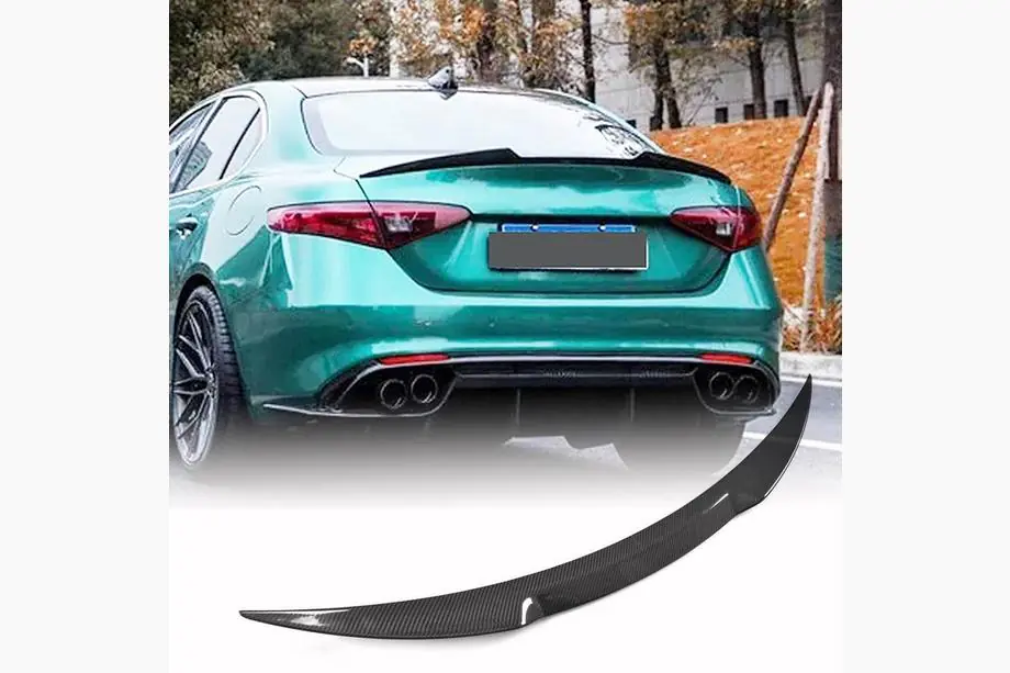 Alfa Romeo Giulia 2016-2022 гг. Спойлер V3 (Карбон) Image