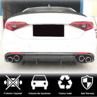 Alfa Romeo Giulia 2016-2022 гг. Диффузор заднего бампера V1 (для Base, Карбон) фото 2