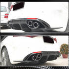 Alfa Romeo Giulia 2016-2022 гг. Диффузор заднего бампера V1 (для Base, Карбон) фото 3