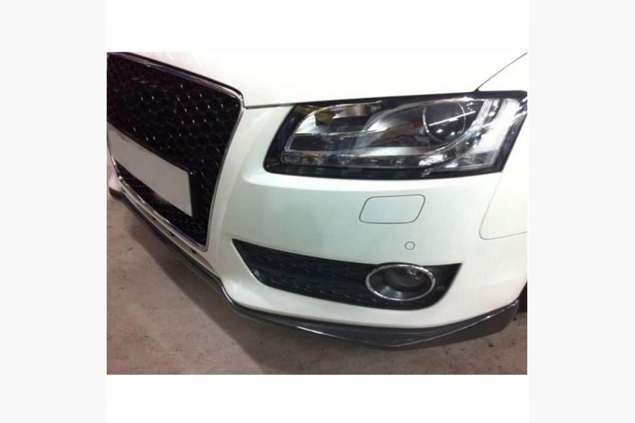 Audi A5 2007-2015 гг. Накладка на передний бампер Lip V2 (для Base 2007-2011, Карбон) Фото 3