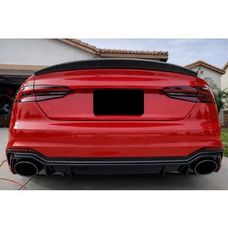 Спойлер V6 (для Sportback, Карбон) фото 2