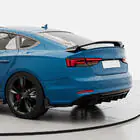 Audi A5 2016-2025 гг. Диффузор заднего бампера V3 (для S-Line 2016-2020, Карбон) фото 4