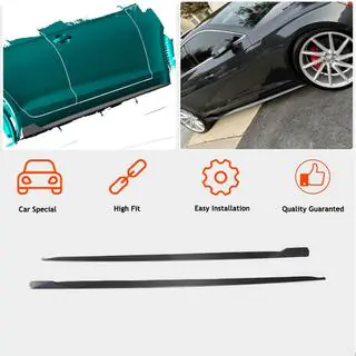 Боковые Пороги 2016-2020 V2 (для Sportback, Карбон) Audi A5 2016-2025 гг. фото 3
