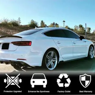 Боковые Пороги 2016-2020 V2 (для Sportback, Карбон) Audi A5 2016-2025 гг. фото 4