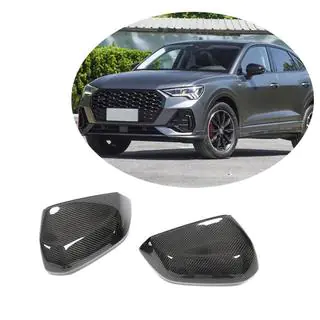 Накладки на Зеркала (Карбон) Audi Q2 2016- гг. фото 1