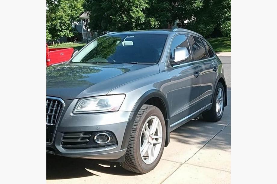 Audi Q5 2008-2017 гг. Серые расширители колесных арок (ABS) Фото 3