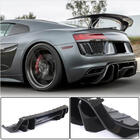 Audi R8 2015- гг. Диффузор заднего бампера V1 (2015-2020, Карбон) фото 1