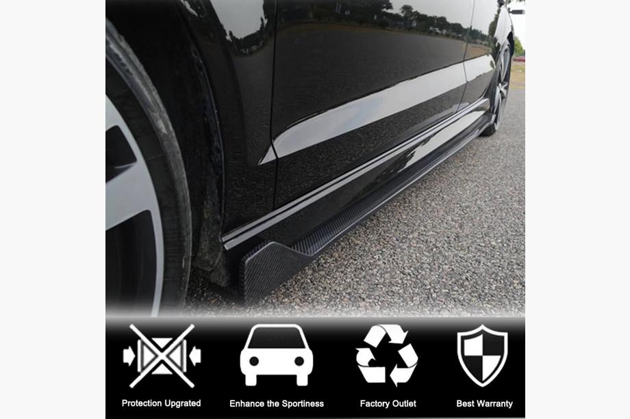 Audi A3 2012-2020 гг. Боковые пороги (для RS3 Sedan 2017-2019, Карбон) Фото 2