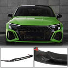 Audi A3 2020- гг. Накладка переднего бампера Lip (для RS Sedan, карбон) фото 1