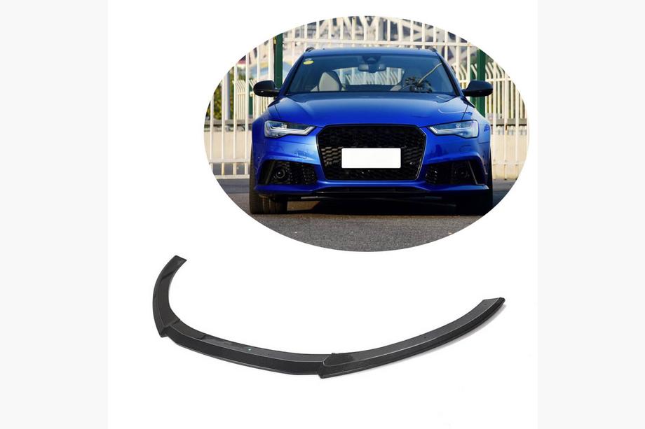 Audi A6 C7 2011-2017 гг. Передний Бампер Лип (Карбон) Image