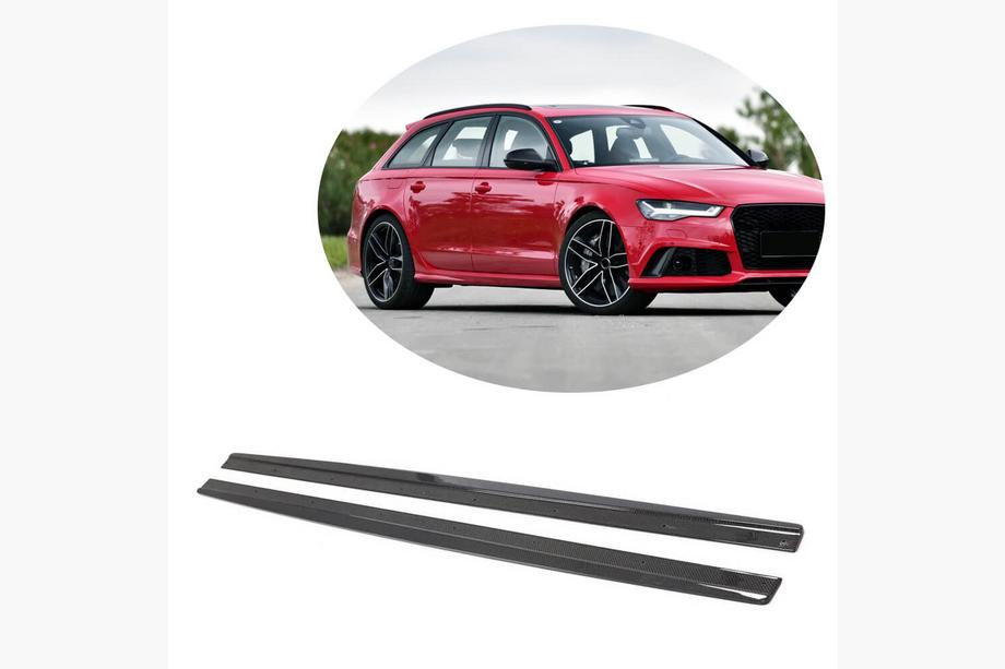 Боковые пороги Карбон (для RS6 Avant 2013-2016) Image
